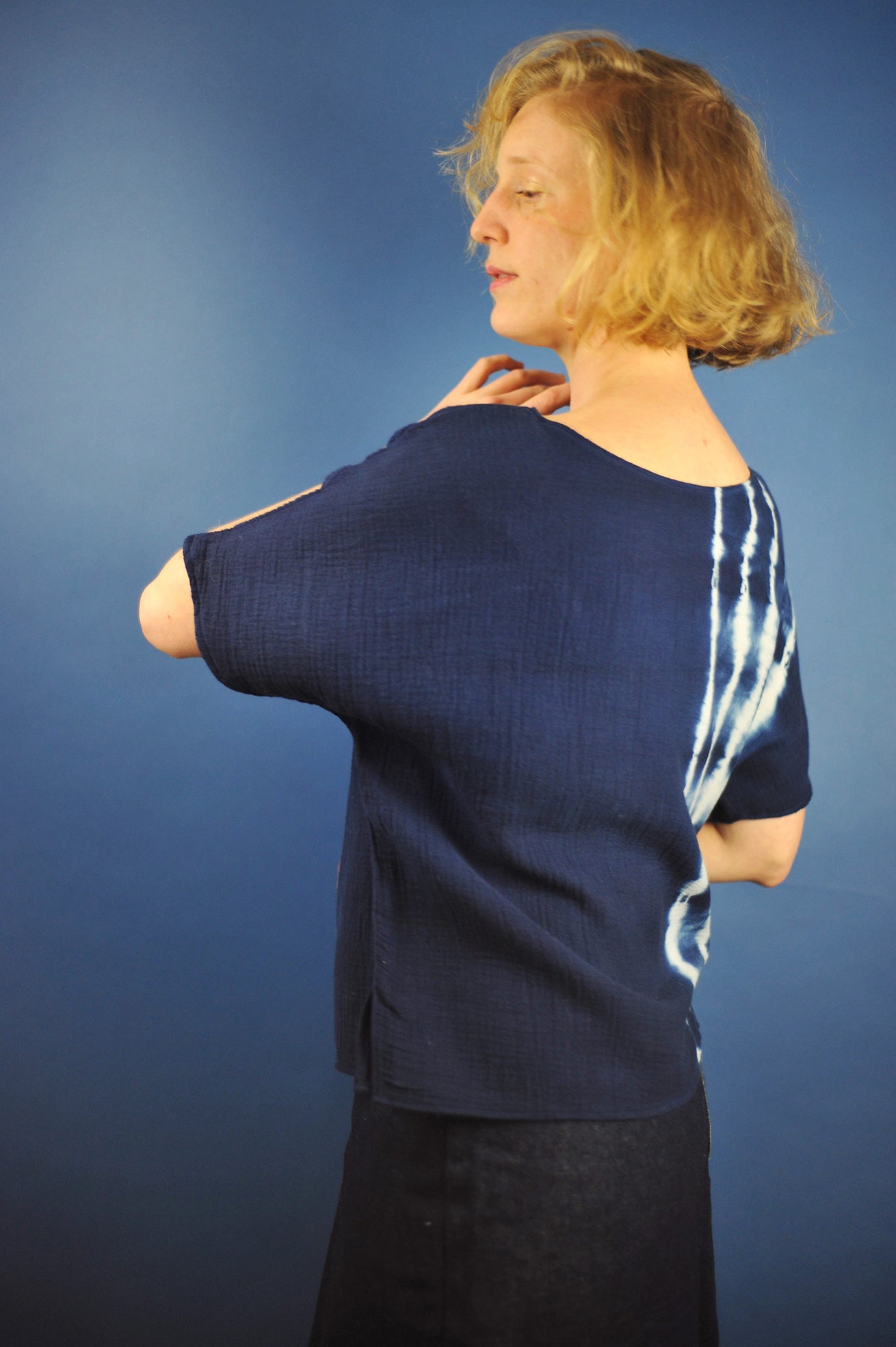 Top minuit* shibori Ondes