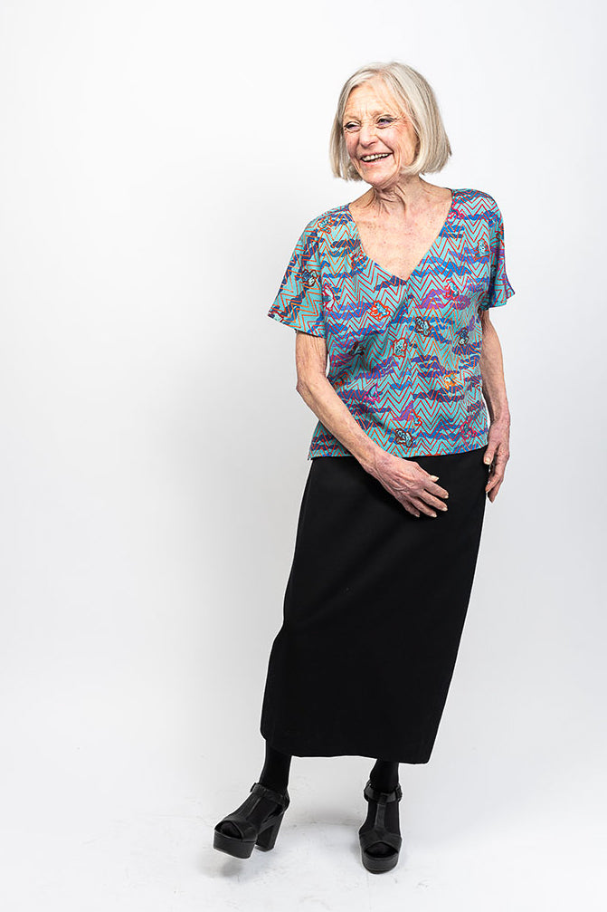 Top motif animalier 