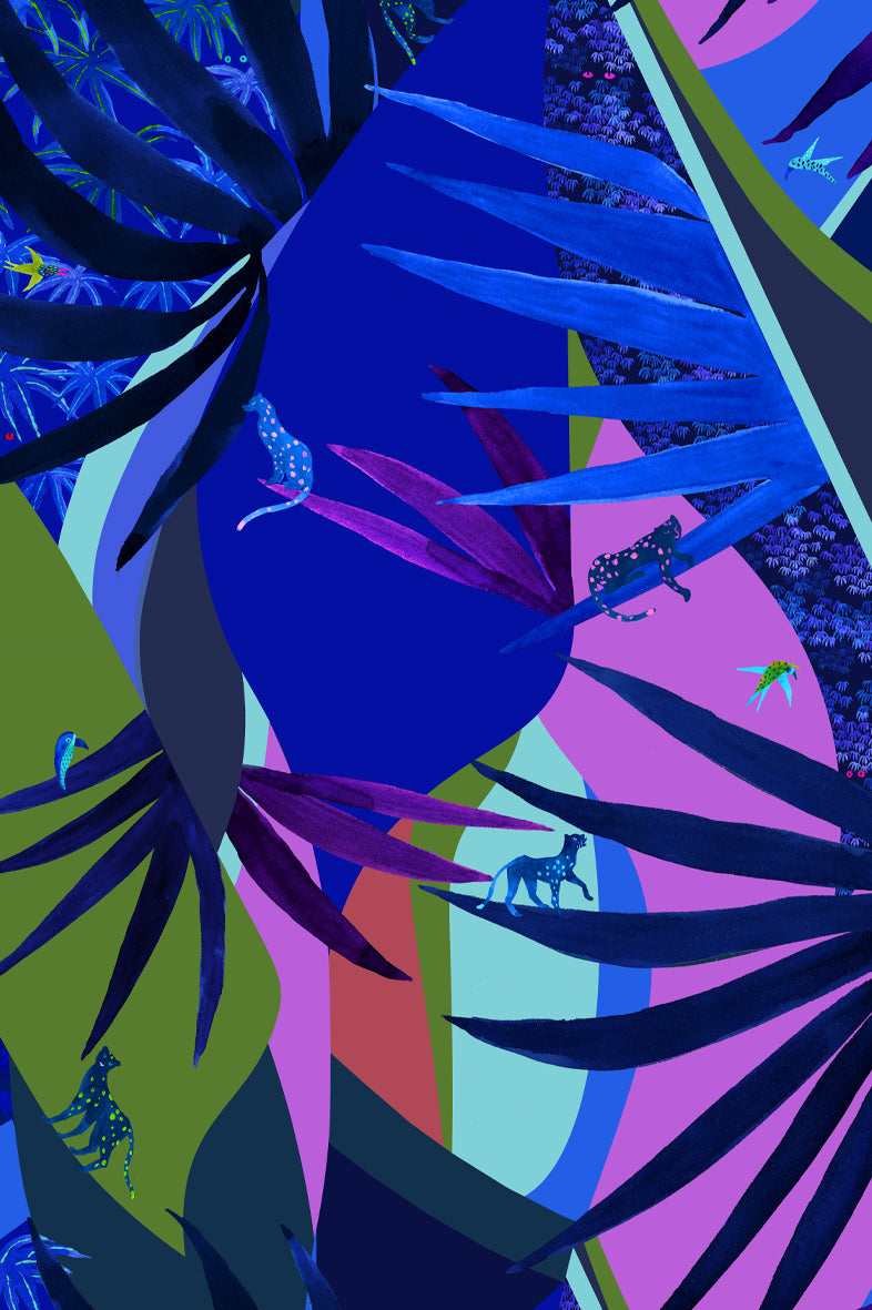 Débardeur motif tropical 